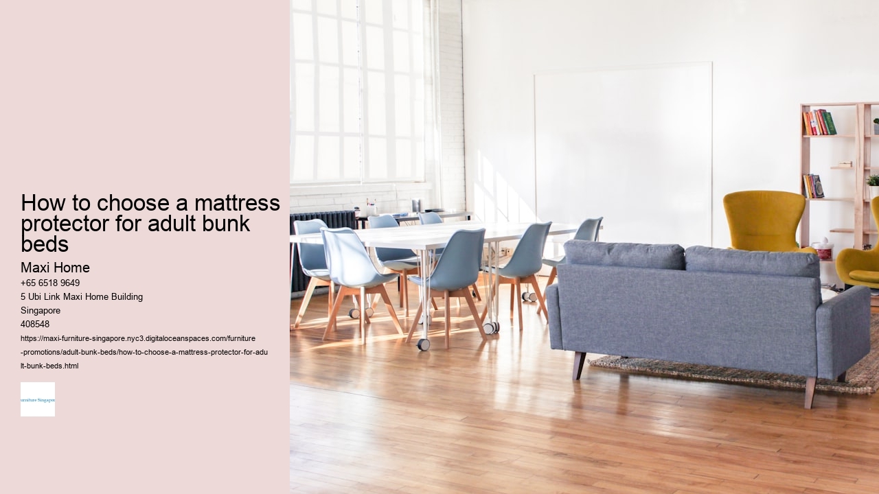 How to choose a mattress protector for adult bunk beds