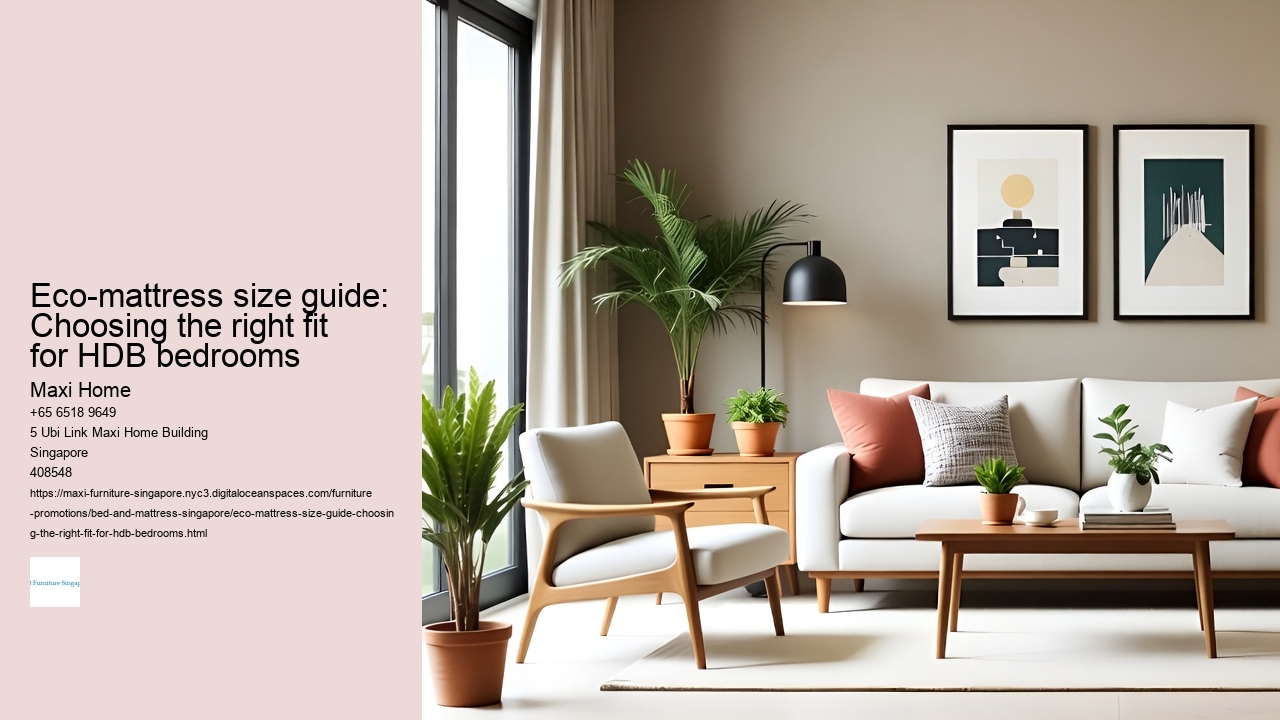 Eco-mattress size guide: Choosing the right fit for HDB bedrooms