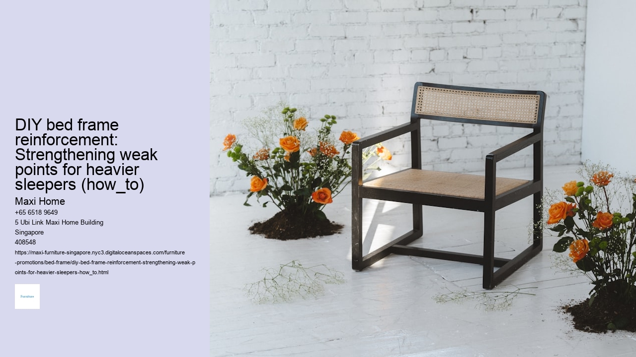 DIY bed frame reinforcement: Strengthening weak points for heavier sleepers (how_to)