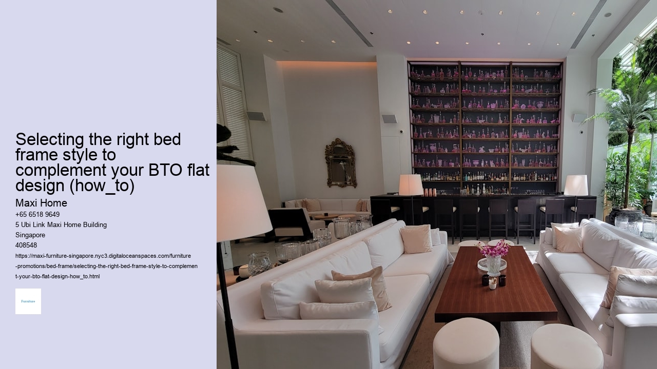 Selecting the right bed frame style to complement your BTO flat design (how_to)