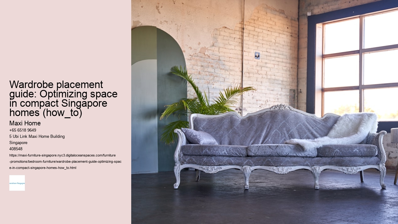 Wardrobe placement guide: Optimizing space in compact Singapore homes (how_to)