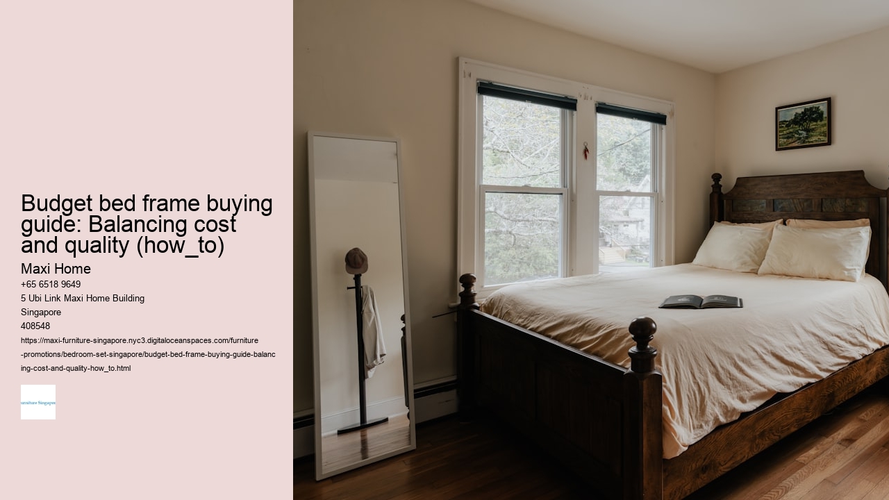 Budget bed frame buying guide: Balancing cost and quality (how_to)