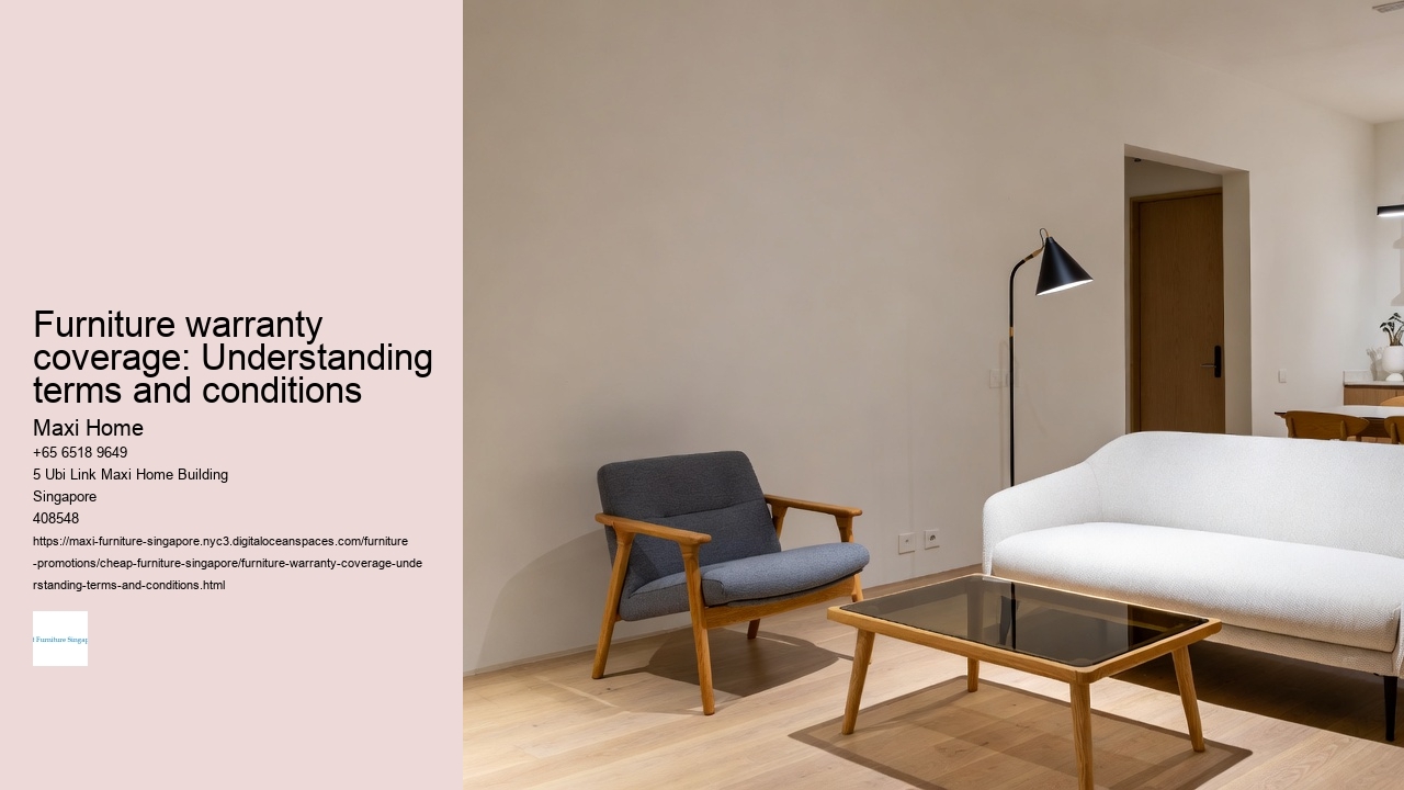 Furniture warranty coverage: Understanding the fine print (pitfalls)