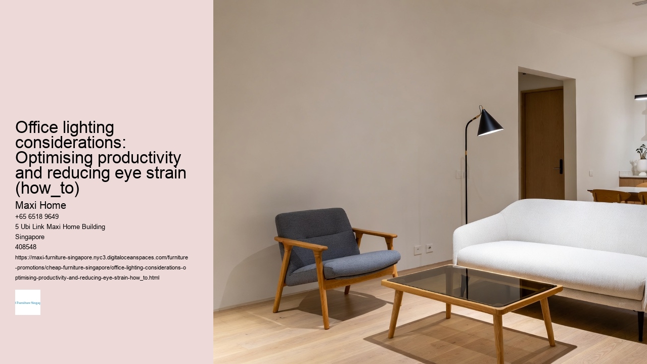 Office lighting considerations: Optimising productivity and reducing eye strain (how_to)