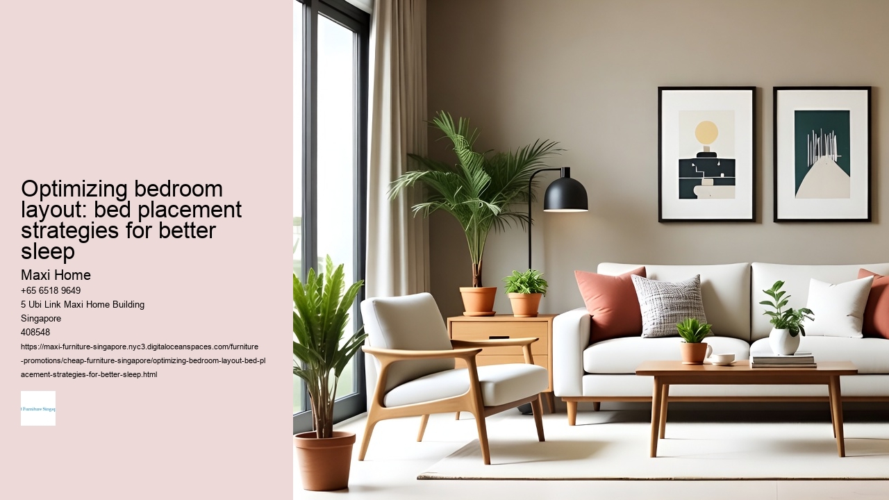 Optimizing bedroom layout: bed placement strategies for better sleep