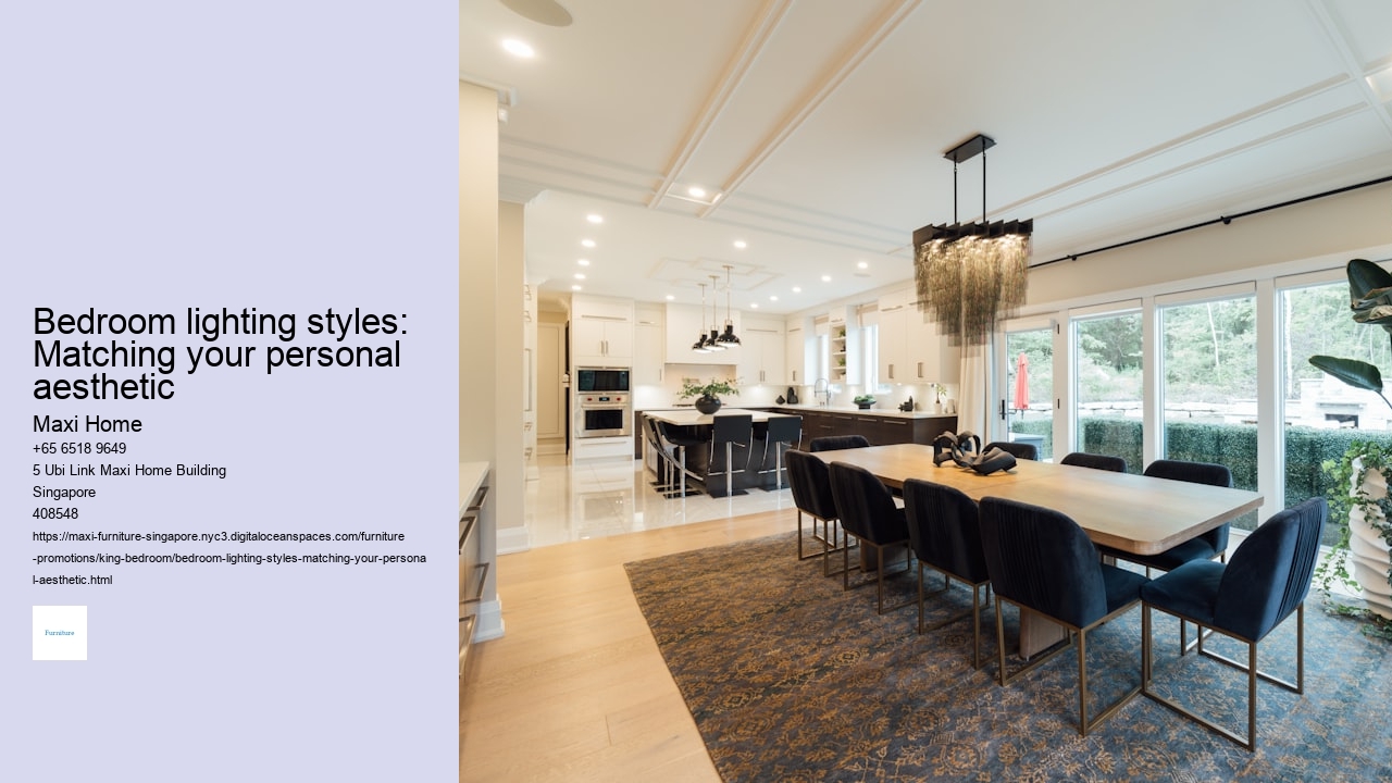 Bedroom lighting styles: Matching your personal aesthetic