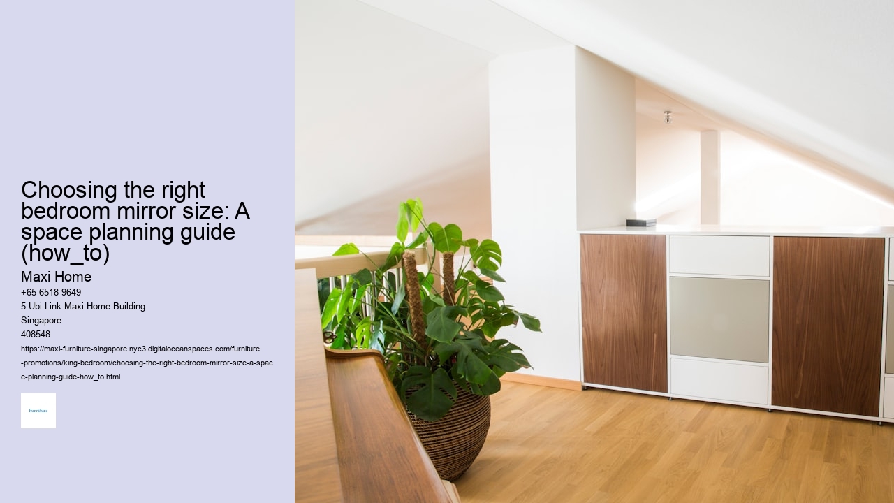 Choosing the right bedroom mirror size: A space planning guide (how_to)
