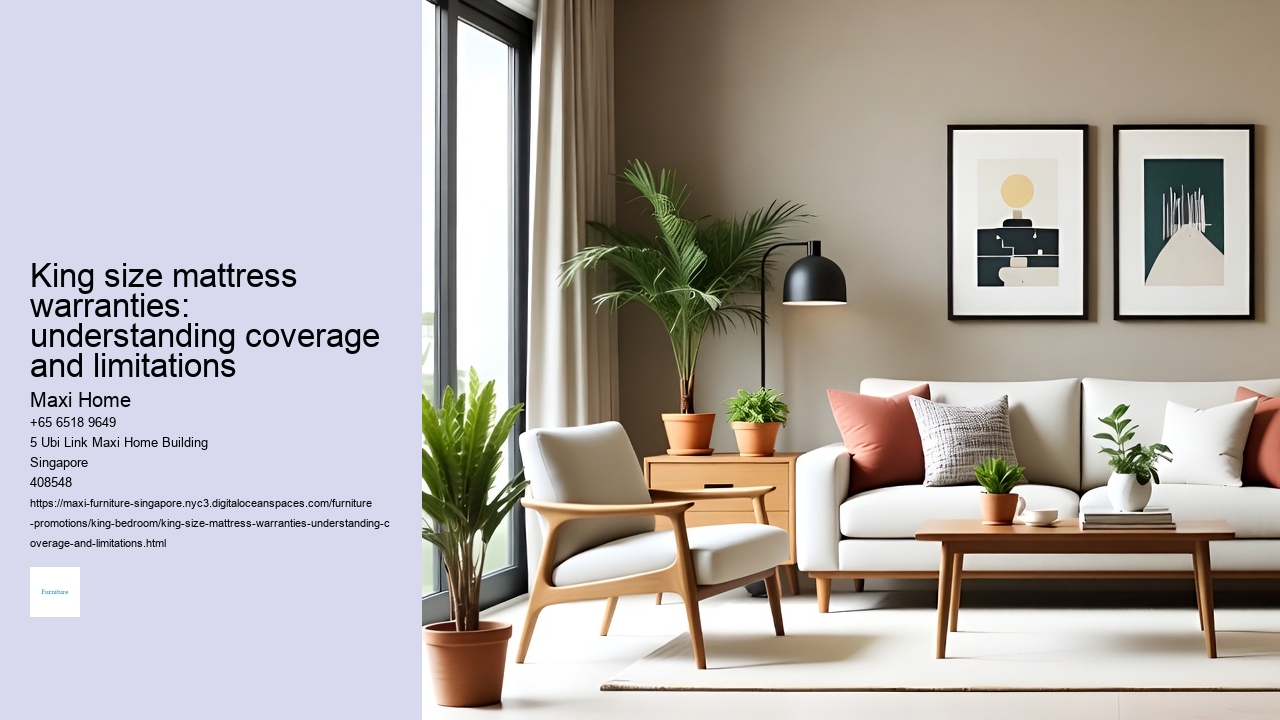 King size mattress warranties: understanding coverage and limitations