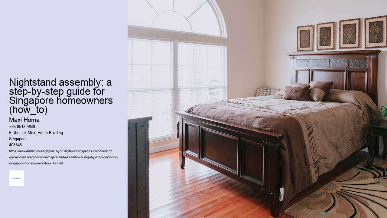 Nightstand assembly: a step-by-step guide for Singapore homeowners (how_to)