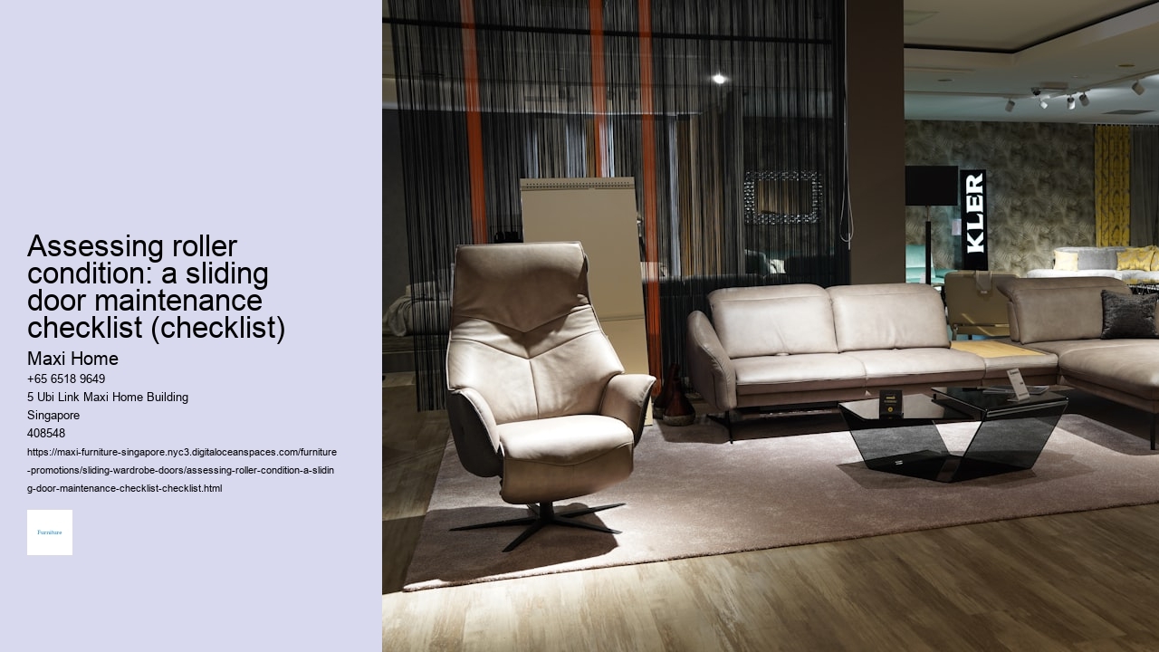 Assessing roller condition: a sliding door maintenance checklist (checklist) Maxi Home Assessing roller condition: a sliding door maintenance checklist (checklist)