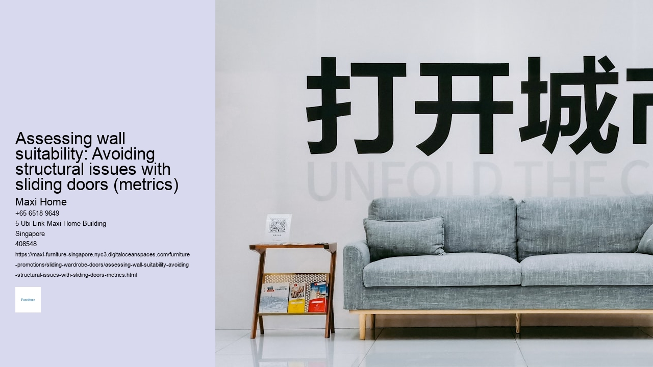 Assessing wall suitability: Avoiding structural issues with sliding doors (metrics)