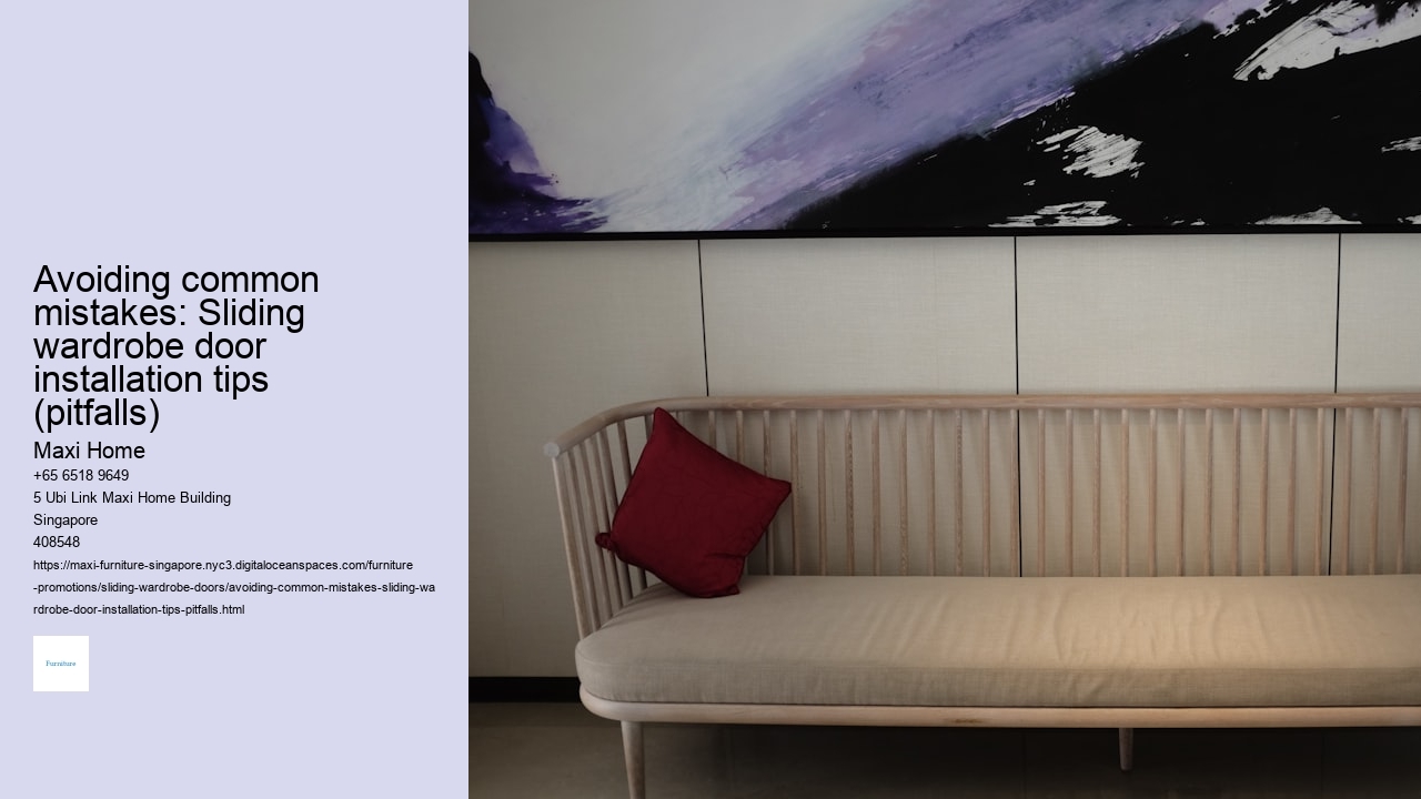 Avoiding common mistakes: Sliding wardrobe door installation tips (pitfalls)