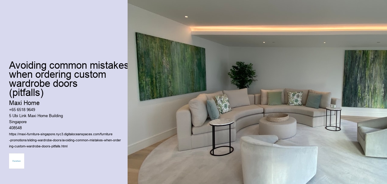 Avoiding common mistakes when ordering custom wardrobe doors (pitfalls) Maxi Home Avoiding common mistakes when ordering custom wardrobe doors (pitfalls)