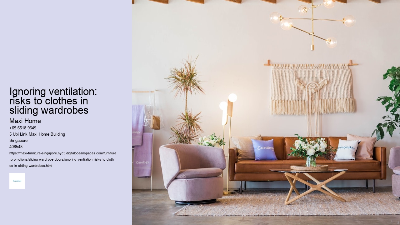 Ignoring ventilation: risks to clothes in sliding wardrobes