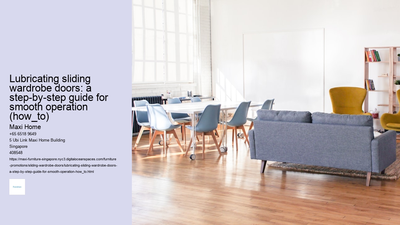 Lubricating sliding wardrobe doors: a step-by-step guide for smooth operation (how_to)