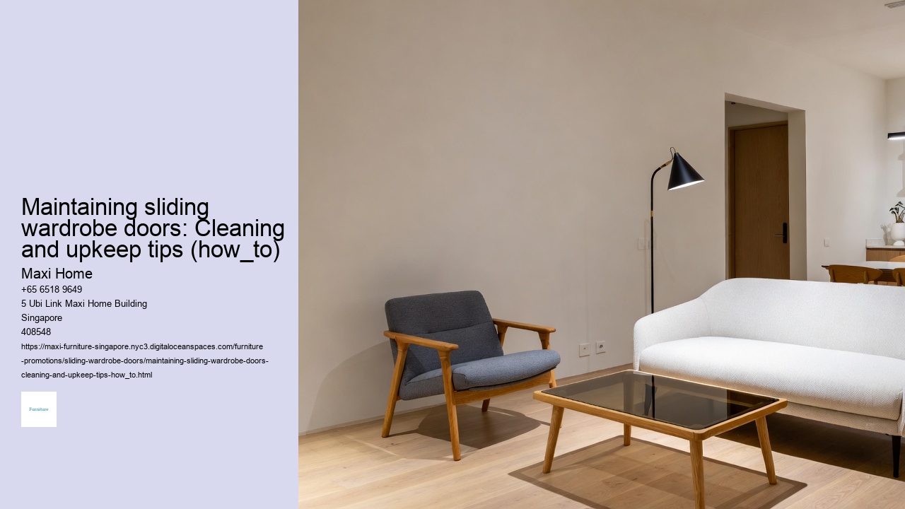 Maintaining sliding wardrobe doors: Cleaning and upkeep tips (how_to) Maxi Home Maintaining sliding wardrobe doors: Cleaning and upkeep tips (how_to)