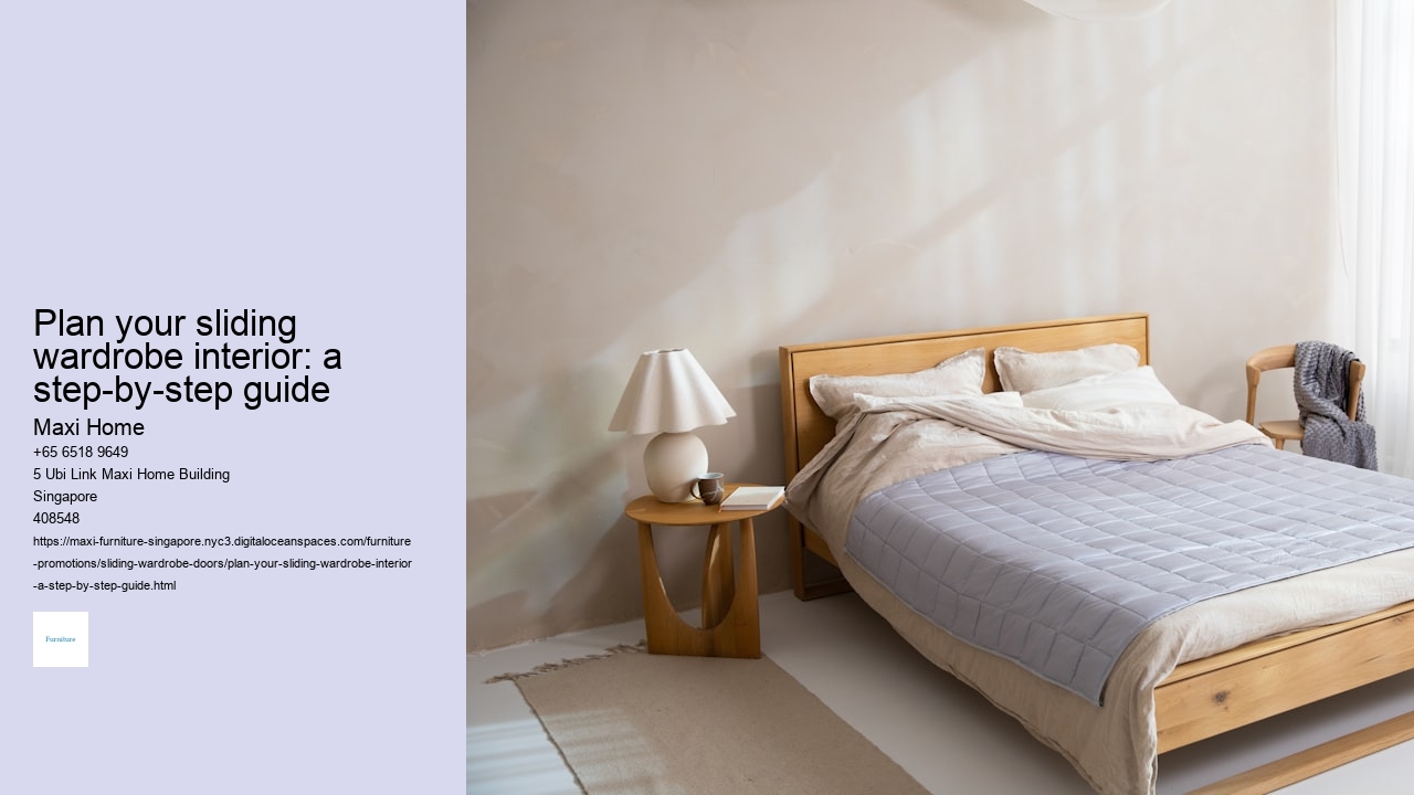 Plan your sliding wardrobe interior: a step-by-step guide Maxi Home Plan your sliding wardrobe interior: a step-by-step guide
