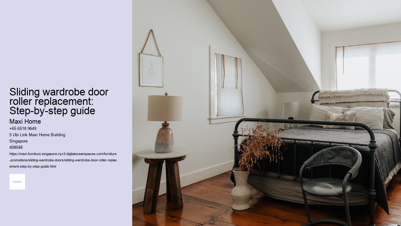 Sliding wardrobe door roller replacement: Step-by-step guide Maxi Home Sliding wardrobe door roller replacement: Step-by-step guide