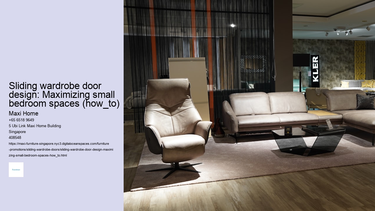 Sliding wardrobe door design: Maximizing small bedroom spaces (how_to)