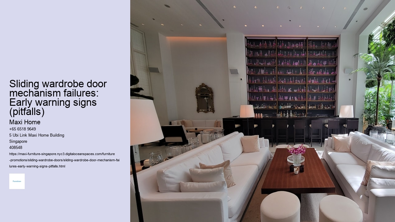 Sliding wardrobe door mechanism failures: Early warning signs (pitfalls)