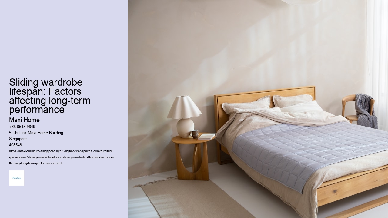 Sliding wardrobe lifespan: Factors affecting long-term performance