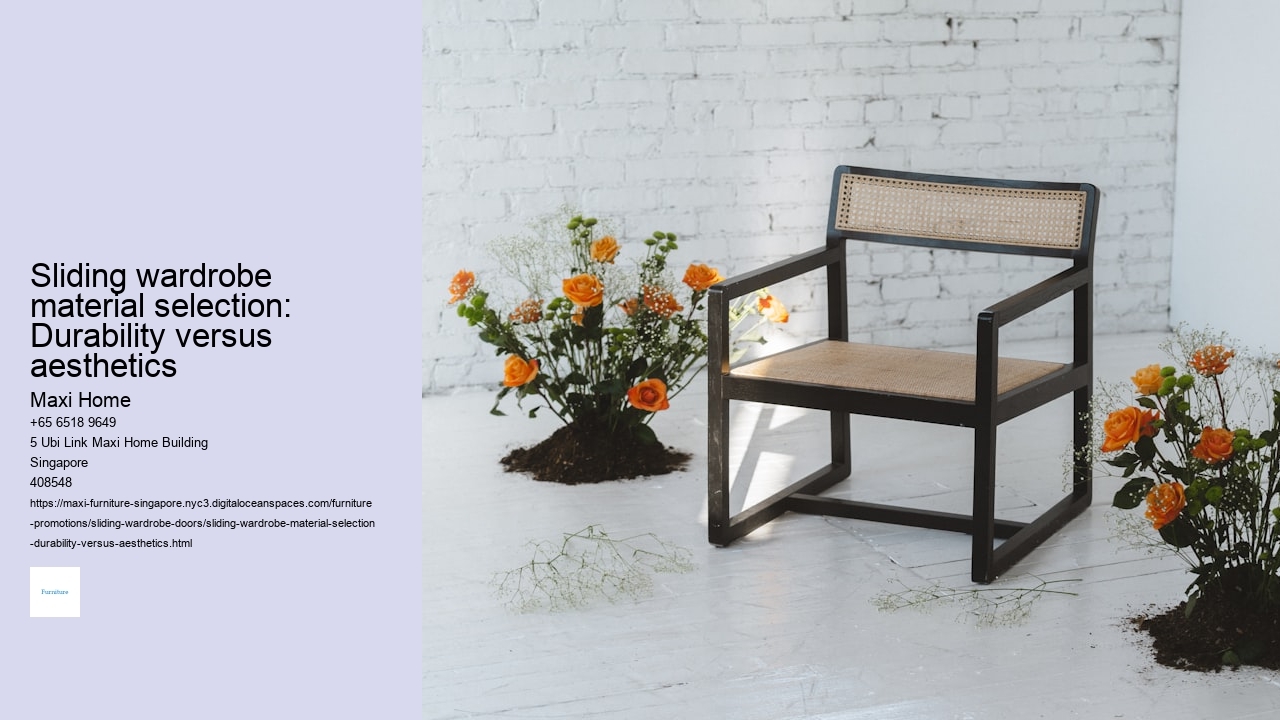 Sliding wardrobe material selection: Durability versus aesthetics