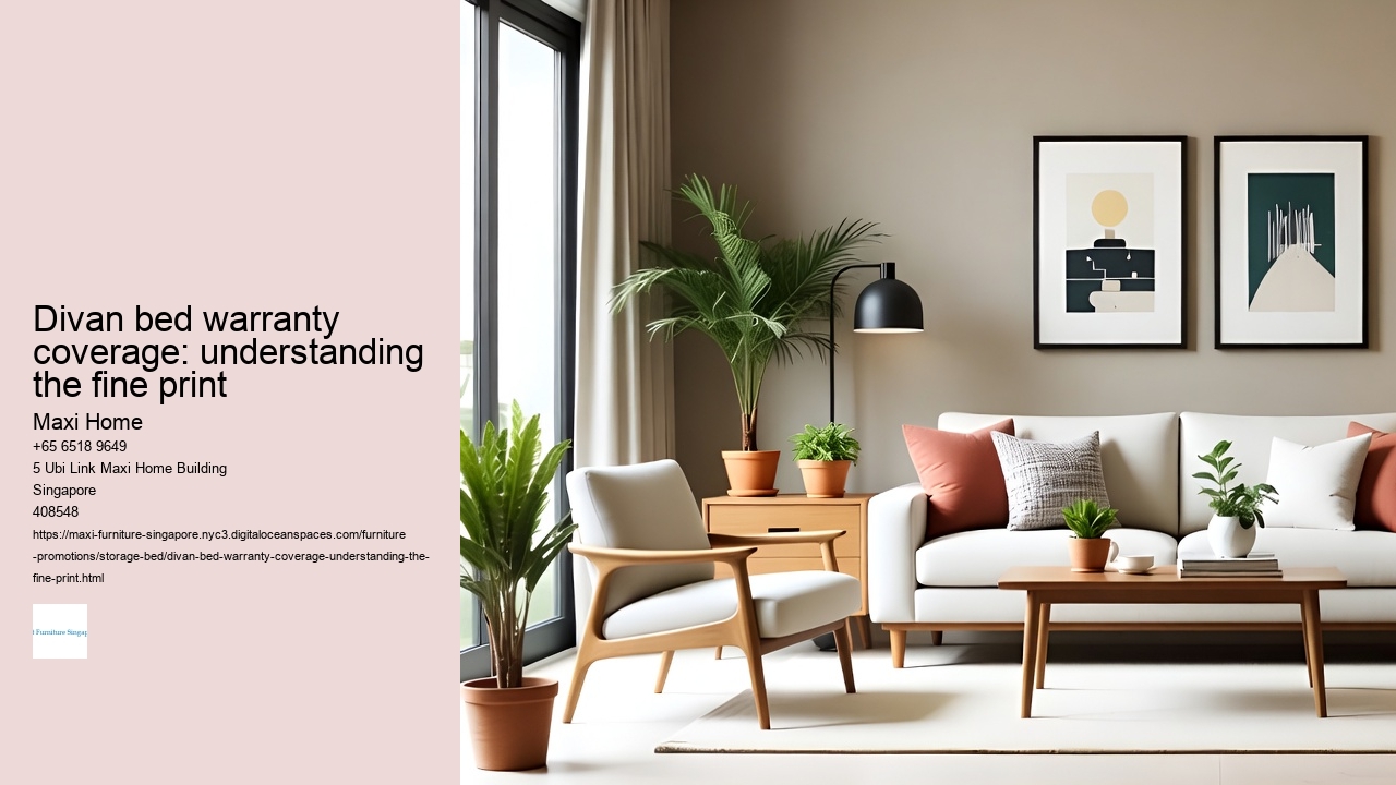 Divan bed warranty coverage: understanding the fine print