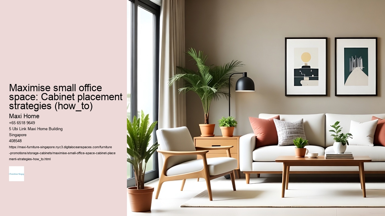 Maximise small office space: Cabinet placement strategies (how_to)
